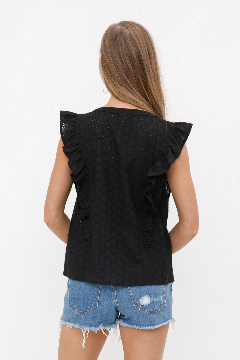 Eyelet Top