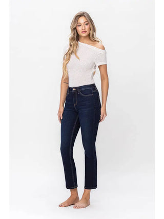 Clara - High Rise Slim Straight