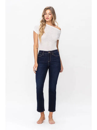 Clara - High Rise Slim Straight