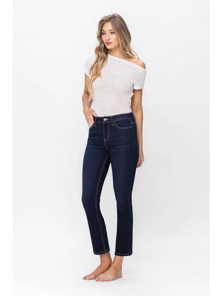 Clara - High Rise Slim Straight