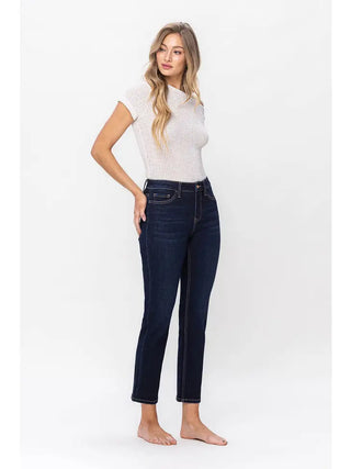 Clara - High Rise Slim Straight