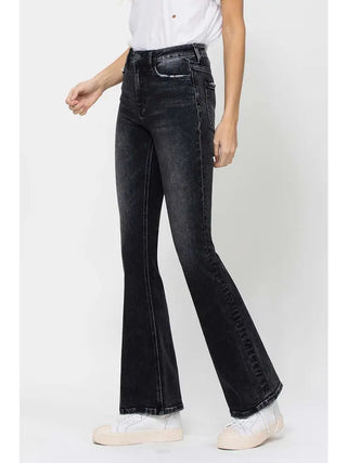 Flare Black Denim