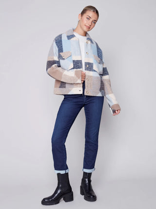Zoe Boiled Wool Jacket