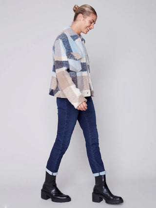 Zoe Boiled Wool Jacket