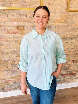 Amelia Poplin Top