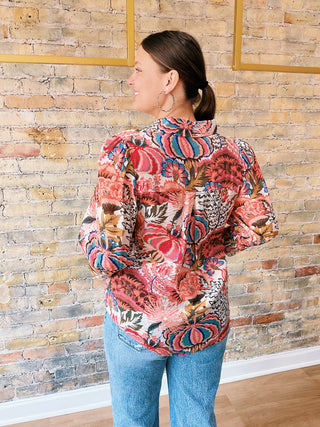 Avery Button Blouse