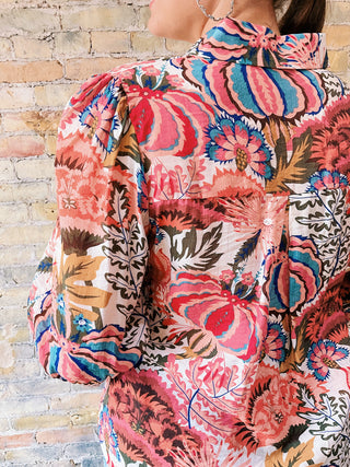 Avery Button Blouse