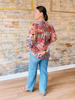 Avery Button Blouse