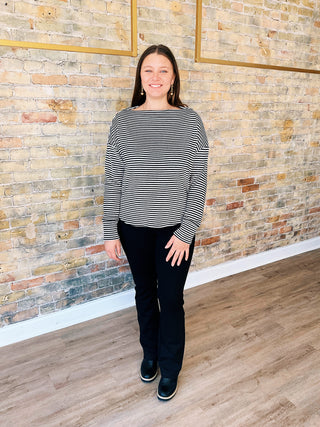 Hallie LS Off Shoulder Top