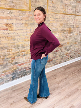 Catalina Mock Neck Sweater