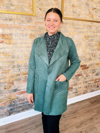 Alma Faux Suede Jacket