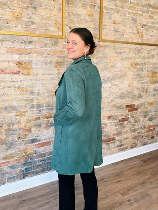 Alma Faux Suede Jacket