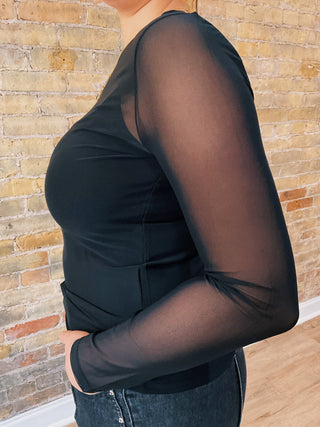 Sheer LS Top