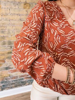 Amanda LS Crossover Top