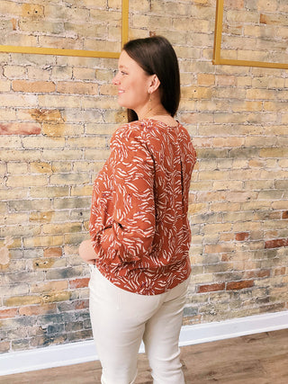 Amanda LS Crossover Top