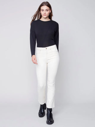 Ruth Bootcut Stretch Twill Pants