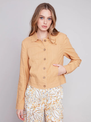 Vivian Linen Jacket