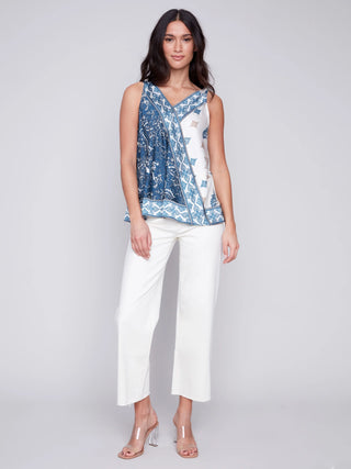 Abby Knot Shoulder Top