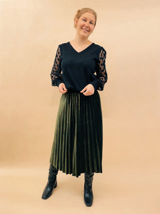 Evie Velvet Skirt