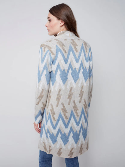Jacquard Cardigan