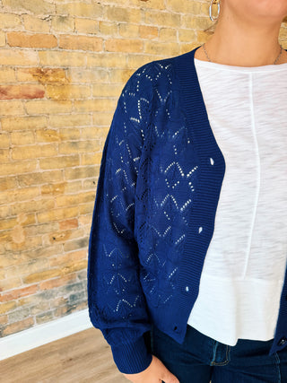 Karina Crochet Cardigan