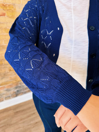 Karina Crochet Cardigan