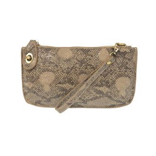 Python Print Wristlet Clutch