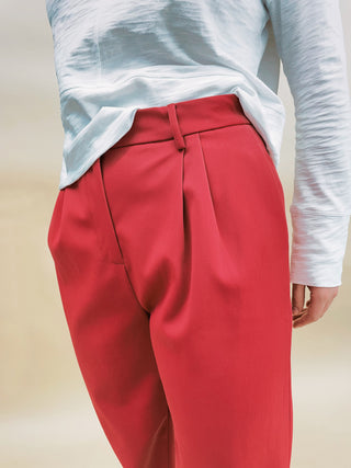 Sophia Faux Leather Trousers