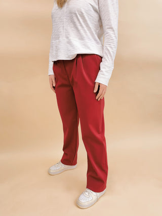 Sophia Faux Leather Trousers