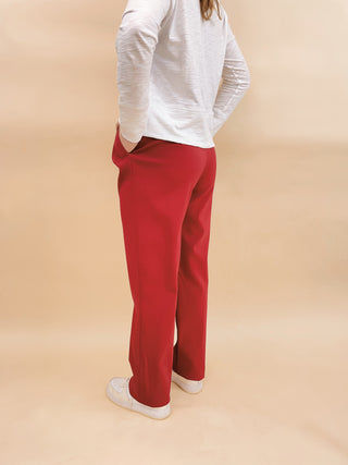 Sophia Faux Leather Trousers