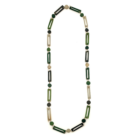Misty Greens Necklace