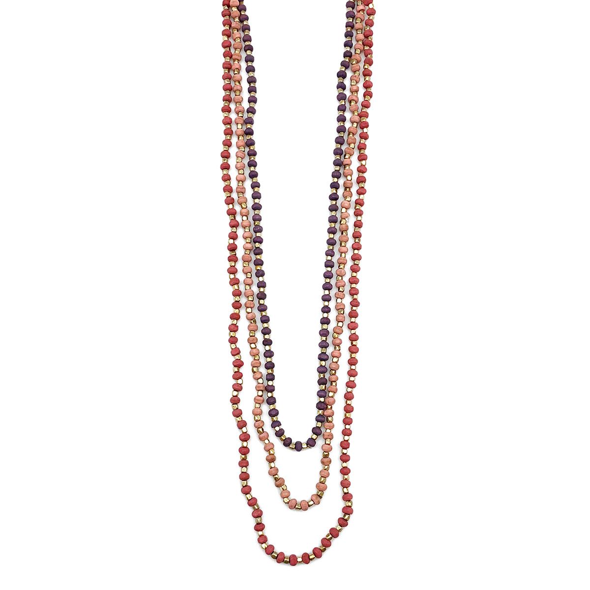 Sachi Mulberry Mix Necklace