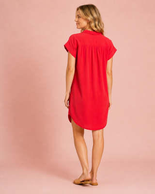 Pocket Shirt Dress