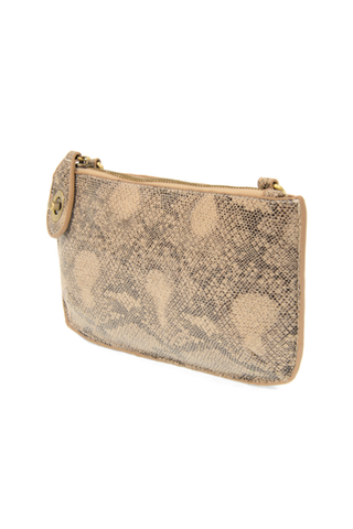 Python Print Wristlet Clutch