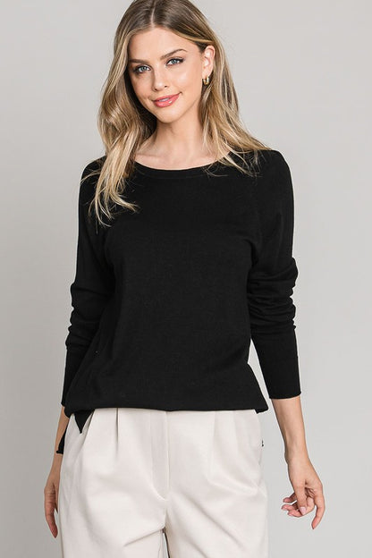 Round Neck Sweater