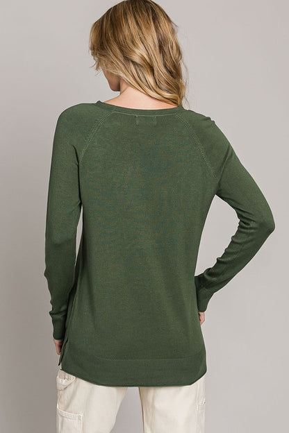 Round Neck Sweater