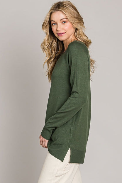 Round Neck Sweater