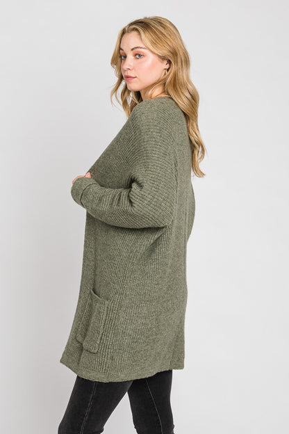Chunky open Cardigan