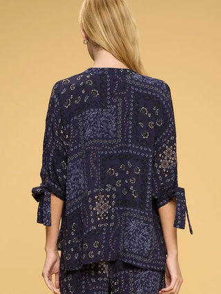 Boho Paisley Top