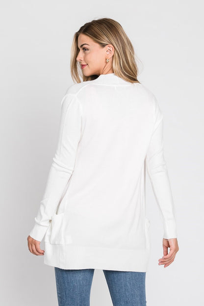 Classic Open Cardigan