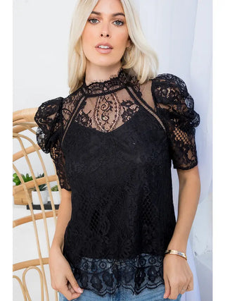Leticia Lace Top