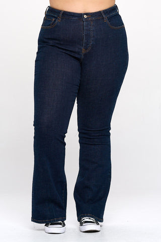 Curvy HR Bootcut Jeans