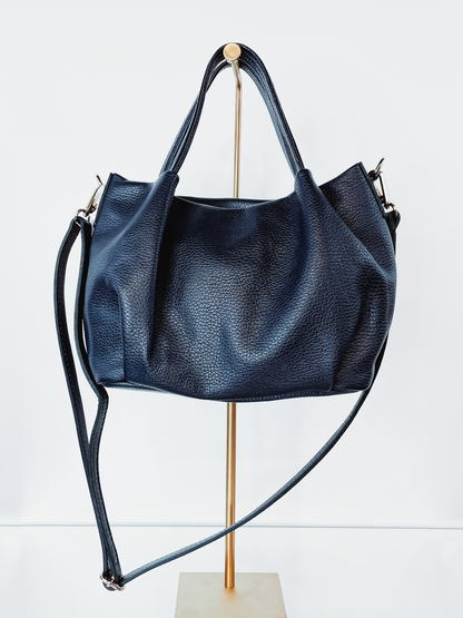 Leather M Handbag