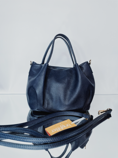 Leather M Handbag