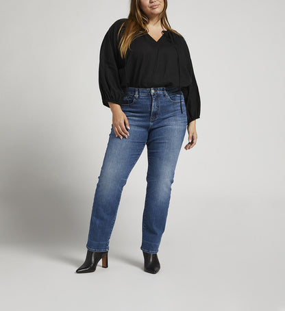 Curvy Stella Straight Crop