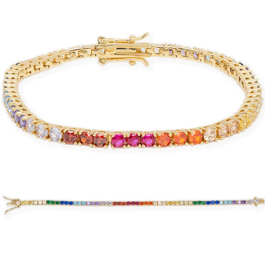 Color Tennis Bracelet
