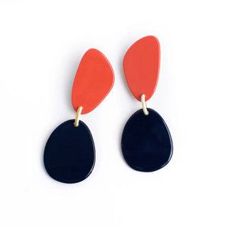 Buffalo Horn Teardrop Earrings