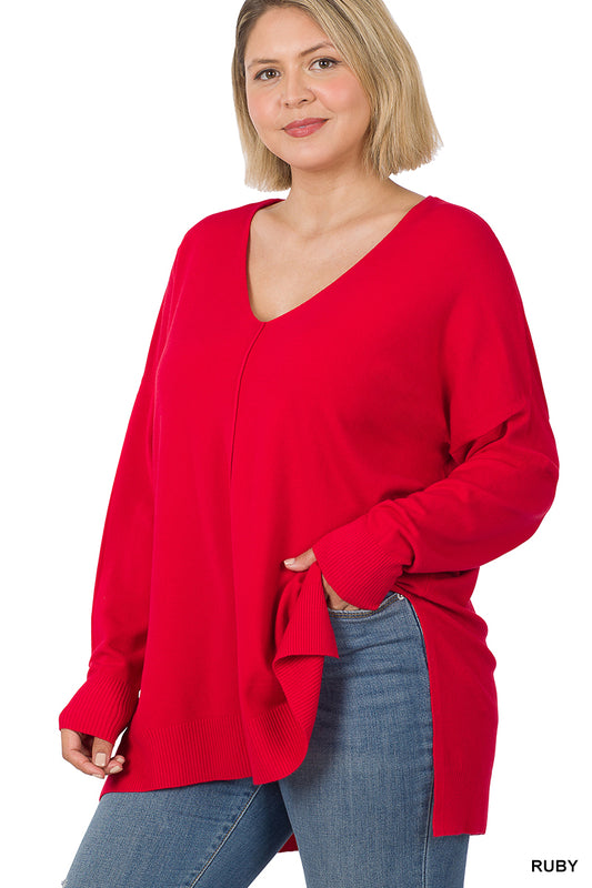 Curvy Barb Sweater