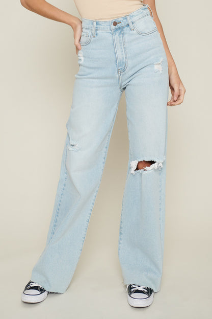 Leticia SHR Raw Edge Jeans