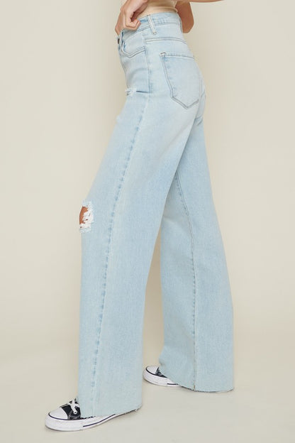 Leticia SHR Raw Edge Jeans